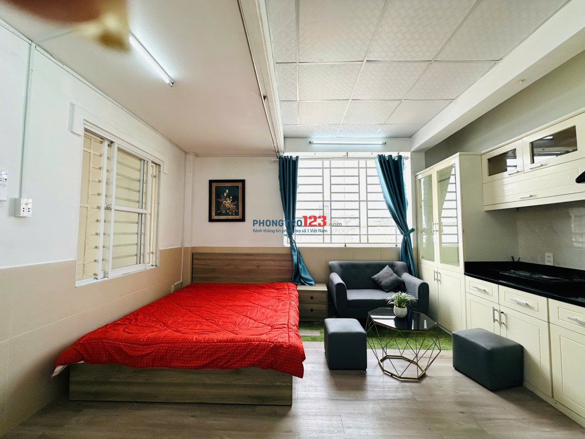 STUDIO FULL NỘI THẤT – MỚI KHAI TRƯƠNG - PHÒNG MỚI TIỆN DI CHUYỂN VLU, IUH TRUNG TÂM BÌNH THẠNH