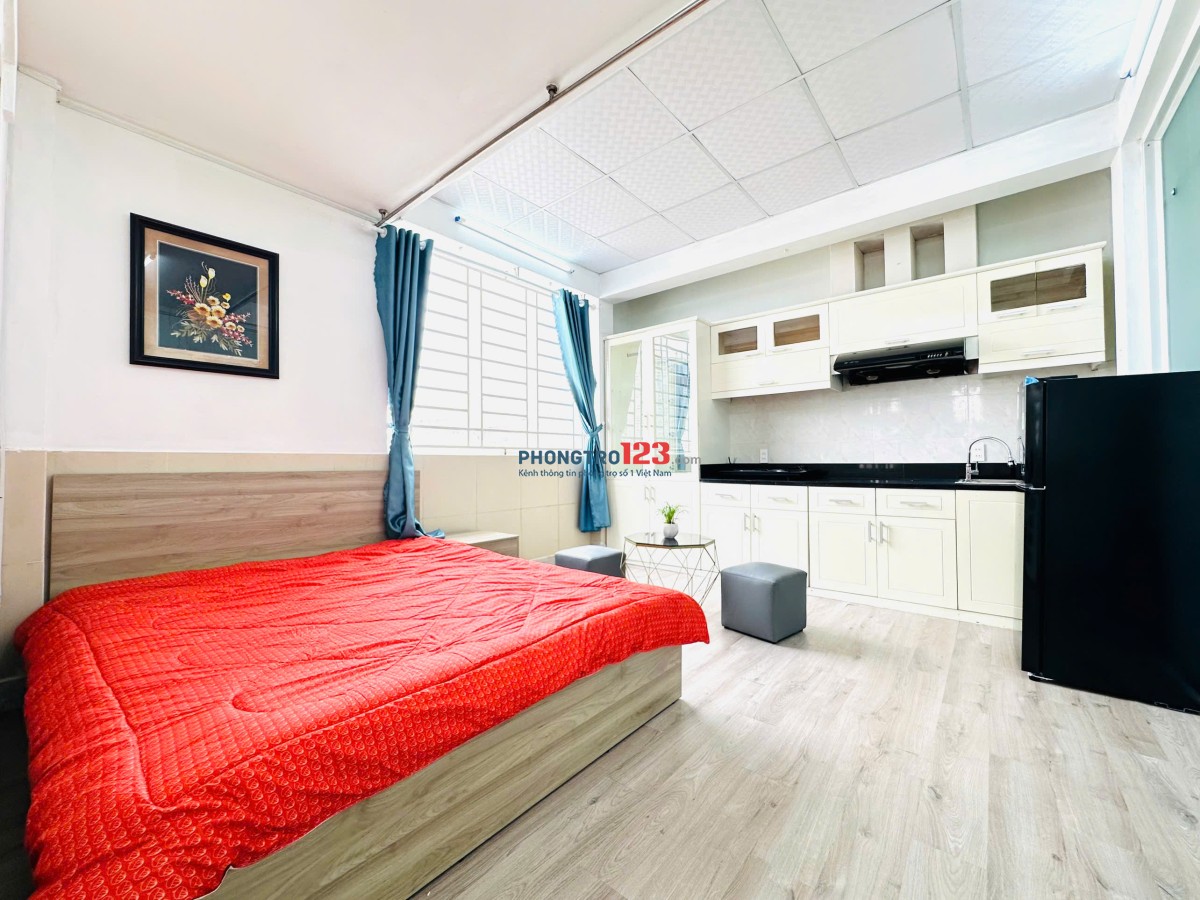 STUDIO FULL NỘI THẤT – MỚI KHAI TRƯƠNG - PHÒNG MỚI TIỆN DI CHUYỂN VLU, IUH TRUNG TÂM BÌNH THẠNH