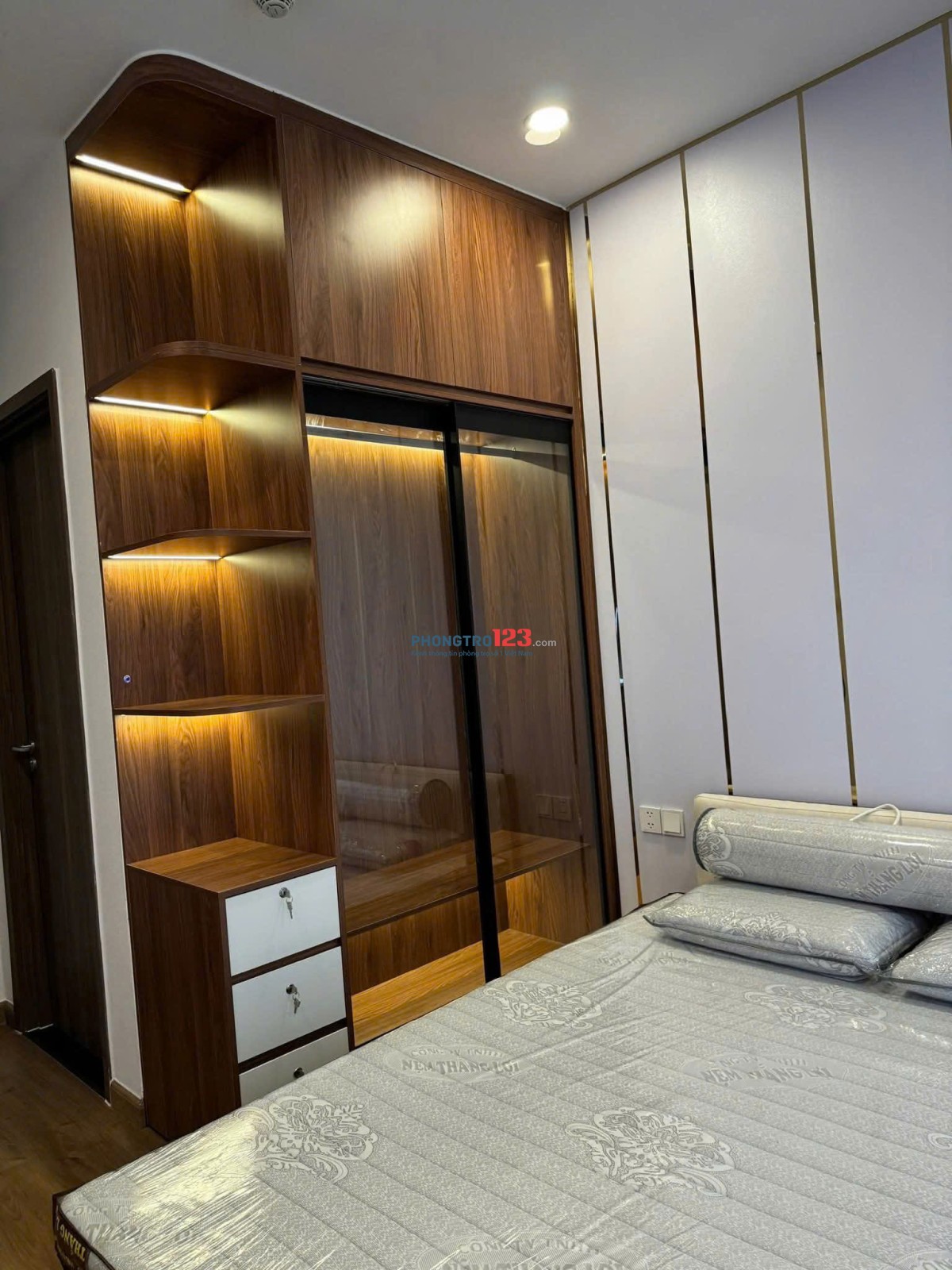 Cho thuê chung cư ruby garden ngay big C Trường chinhh 9tr5/th. 87m2, 2PN, 2WC