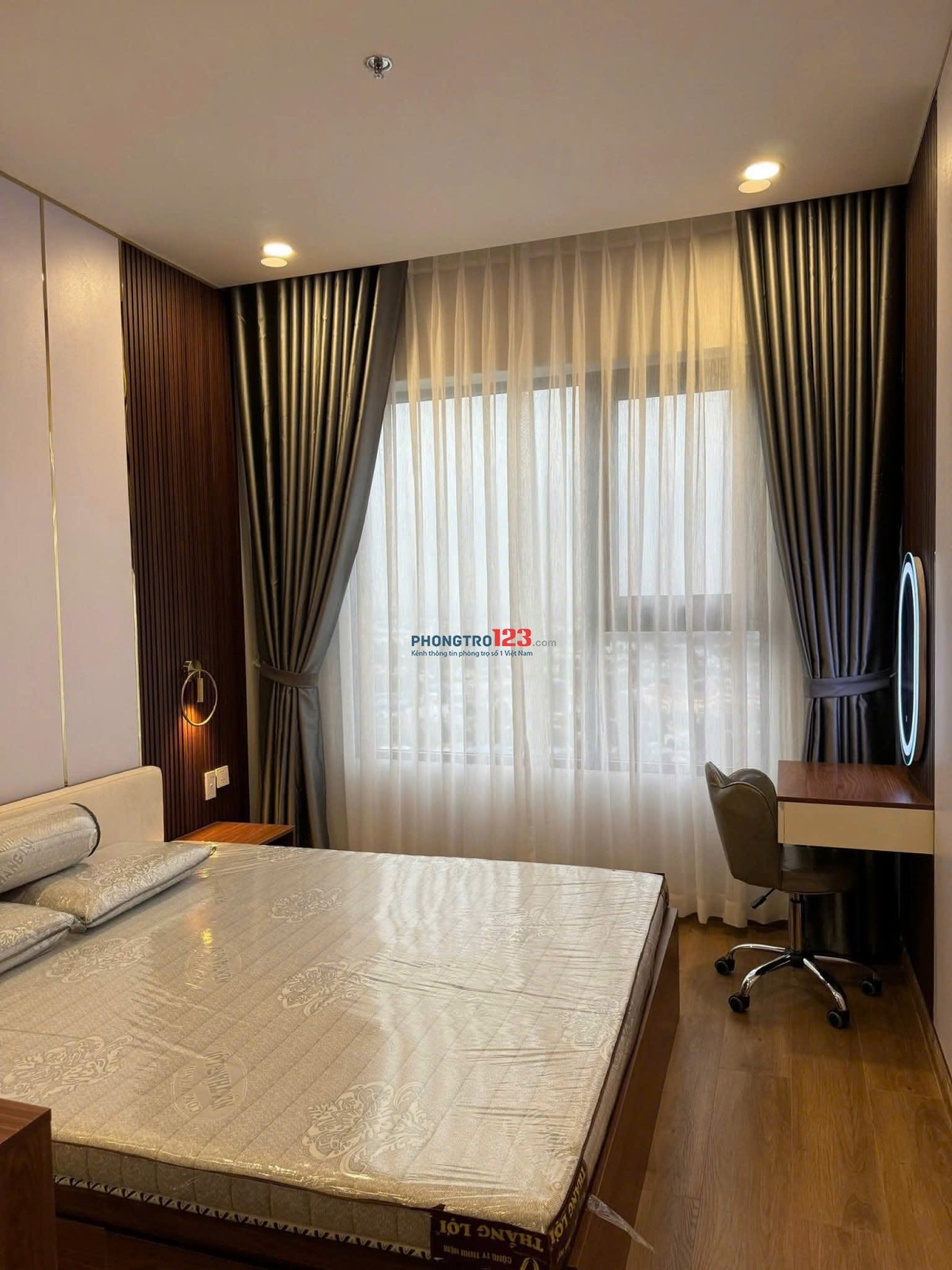 Cho thuê chung cư ruby garden ngay big C Trường chinhh 9tr5/th. 87m2, 2PN, 2WC