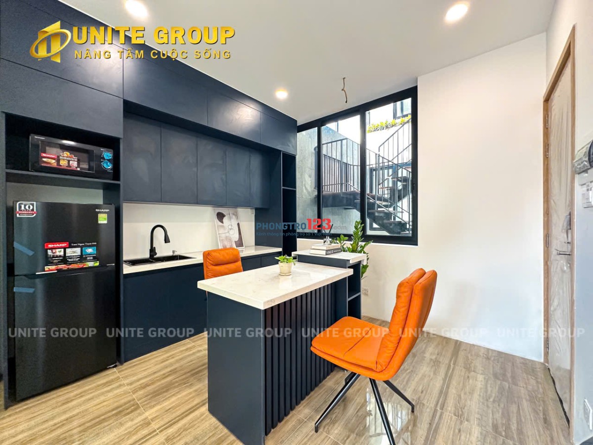 CHO THUÊ CĂN HỘ DỊCH VỤ 1PN FULL NỘI THẤT GẦN SÂN BAY - HOÀNG VIỆT, TÂN BÌNH