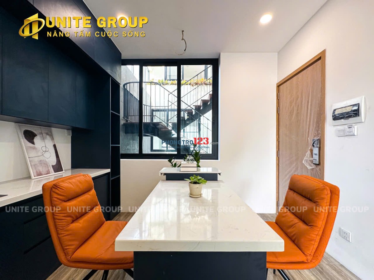 CHO THUÊ CĂN HỘ DỊCH VỤ 1PN FULL NỘI THẤT GẦN SÂN BAY - HOÀNG VIỆT, TÂN BÌNH