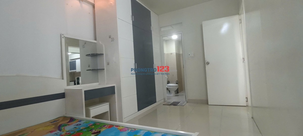 ( Chính chủ ) Cho thuê căn hộ 60 m2 , Khu EhomeS Nam Long,2PN+, 2WC, ban công hướng mát mẻ