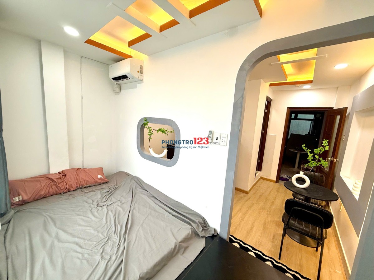 Phòng trọ Lạc Long Quân , Tân Bình 1 Phòng ngủ tách bếp , gần Huflit , Bách Khoa