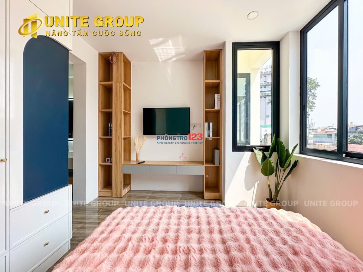 Cho thuê căn hộ, giá rẻ, full nội thất, gần trường đại học Văn Hiến, Công Thương