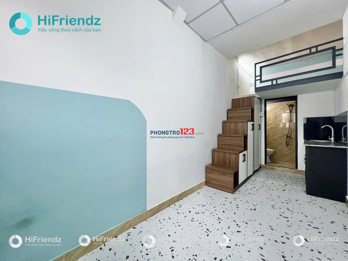 Phòng trọ Phan Đăng Lưu, Phường 4, Phú Nhuận ,Gác cửa sổ