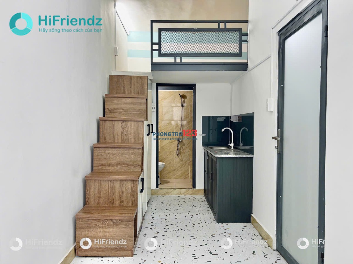 Phòng trọ Phan Đăng Lưu, Phường 4, Phú Nhuận ,Gác cửa sổ