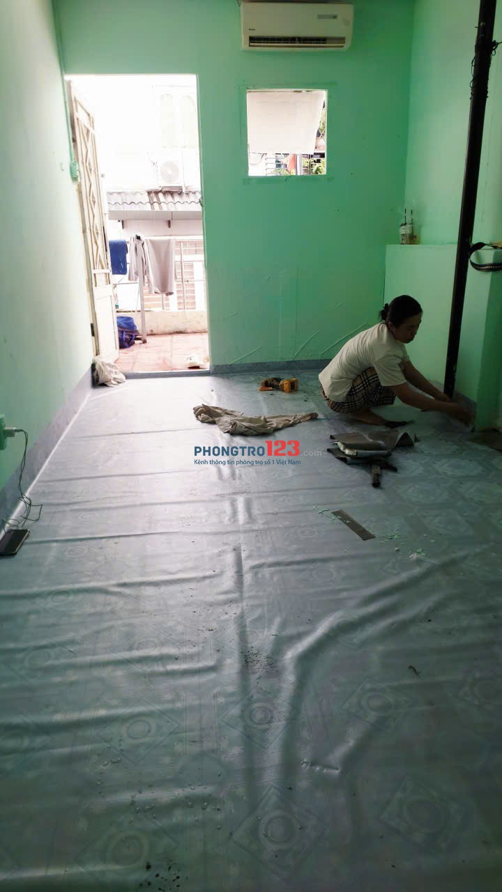 Cho Thuê Phòng Q3, rộng rãi thoải mái, cửa sổ ban công, nội thất. tolet riêng. 3tr3