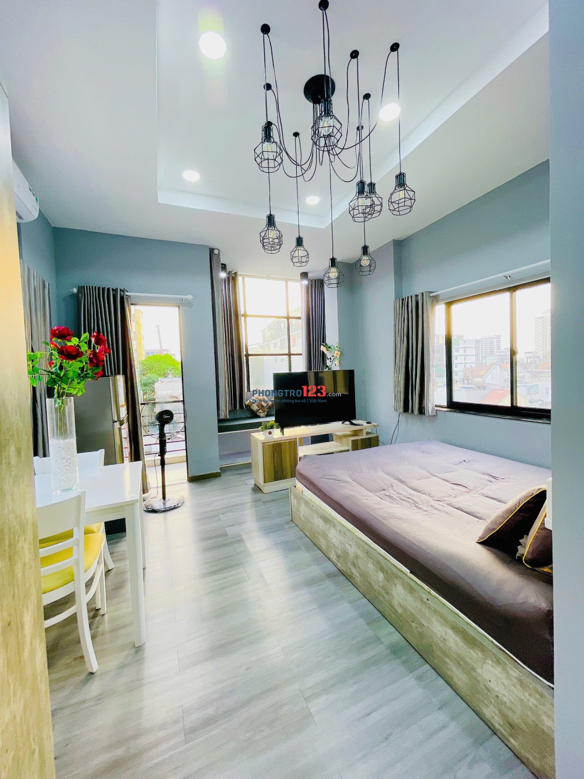 CHO THUÊ PHÒNG TRỌ FULL NỘI THẤT – THANG MÁY - máy giặt riêng gần Công viên Lê Văn Tám, NKKN