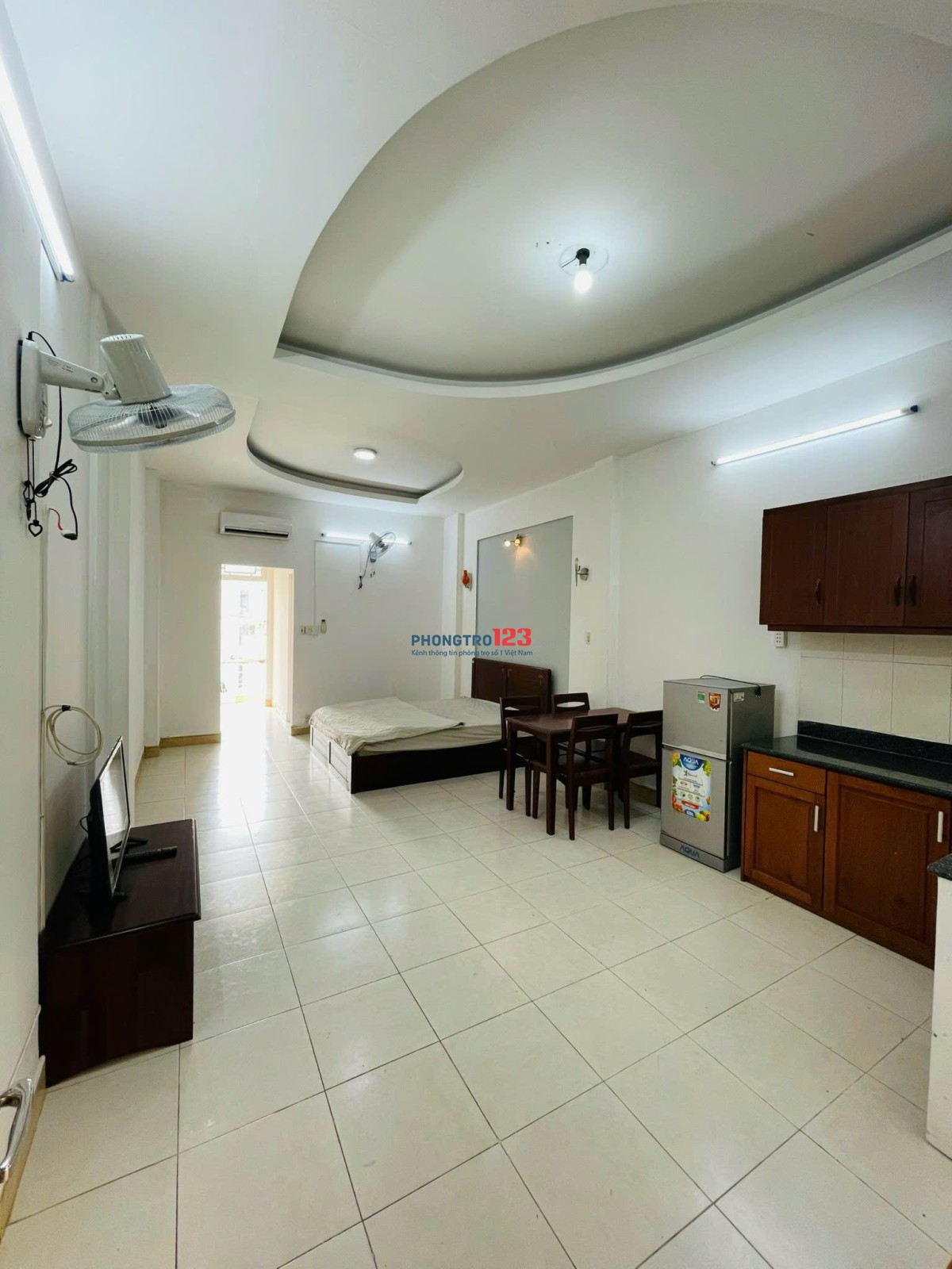  Cho thuê căn hộ studio full nội thất, Ấp Bắc, Tân Bình