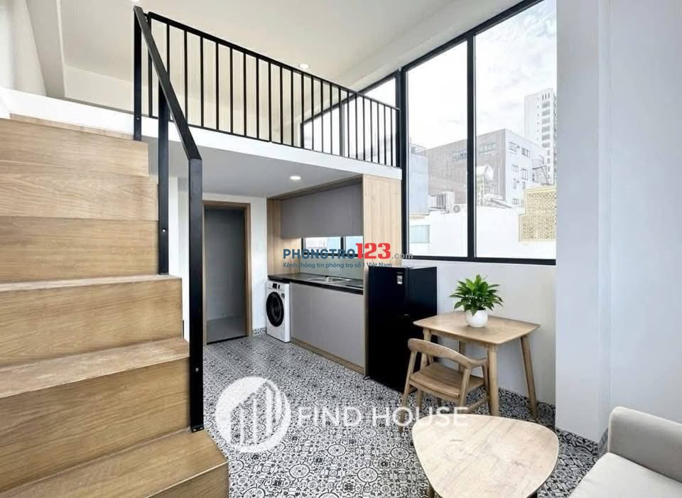 GÁC 2 CỬA SỔ MẶT TIỀN SIÊU THOÁNG - FULL NỘI THẤT CAO CẤP NGAY CẠNH LOTTE VÀ KẾ TDTU, RMIT QUẬN 7