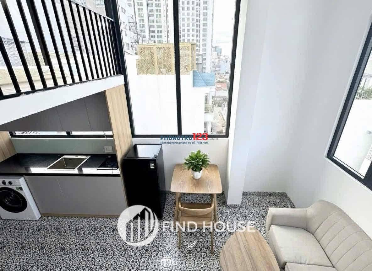 GÁC 2 CỬA SỔ MẶT TIỀN SIÊU THOÁNG - FULL NỘI THẤT CAO CẤP NGAY CẠNH LOTTE VÀ KẾ TDTU, RMIT QUẬN 7