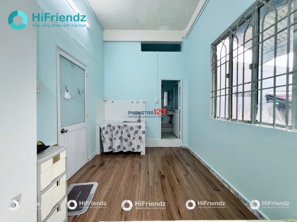 Dự Án Mới- Studio Thoáng Mát. Ở 2 3 Người Thoải Mái, Sát Đh Hồng Bàng Thuận Tiện Qua Quận 1, PNhuan