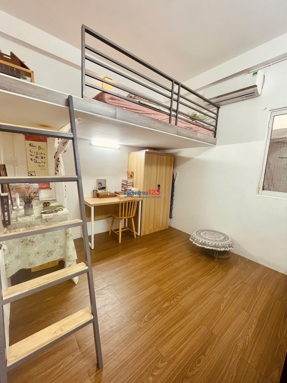 Cho thuê phòng trọ - Huỳnh Khương Ninh quận 1 - Gần đại học Hutech, UEH, UEF - Full nội thất