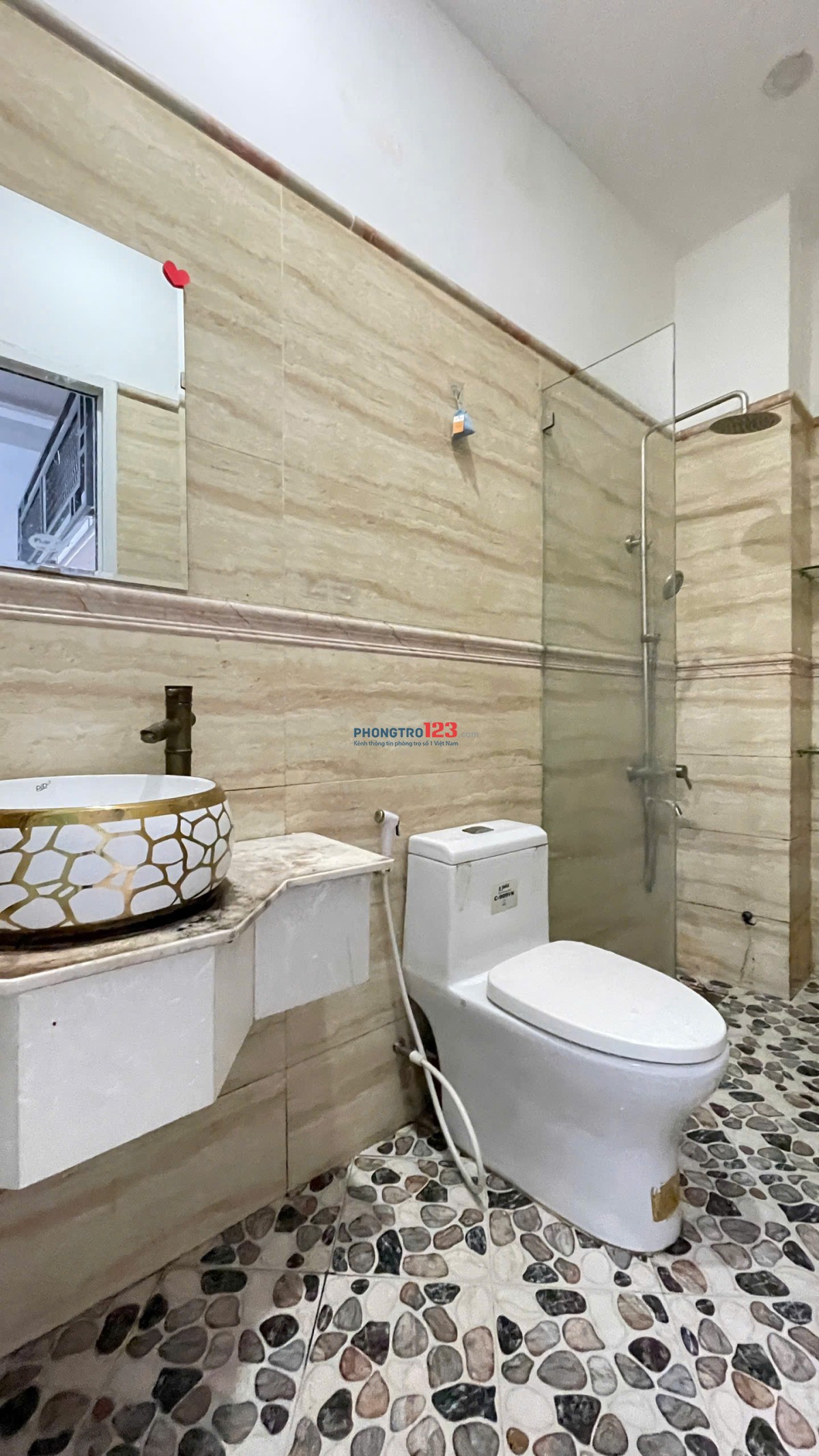 PHÒNG TRỌ 4NG/4XE NGAY CHỢ HẠNH THÔNG TÂY