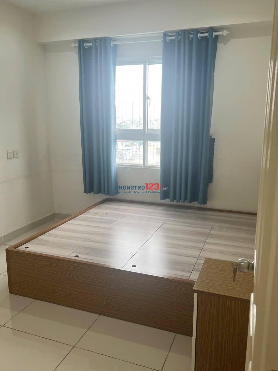 Chung cư Carillon 5,Lũy Bán Bích,Tân Phú 2p, có nội thất giá 10,5tr