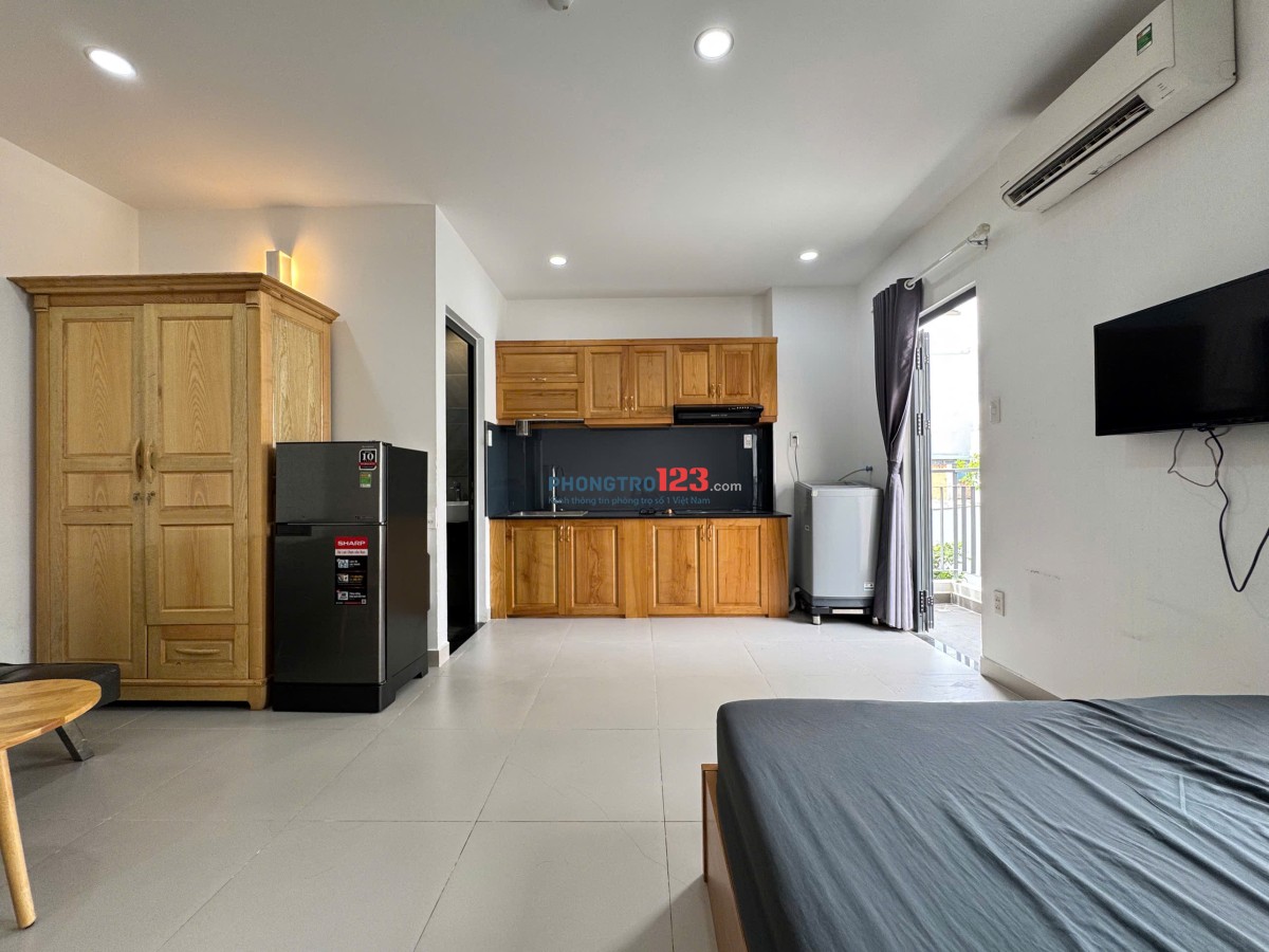 Cho thuê căn hộ dịch vụ full nội thất gần sân bay - Ngô Bệ, Tân Bình