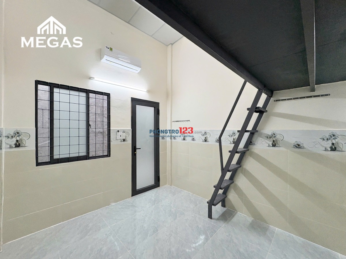 Khai trương 6 phòng gác cao 2m, sẵn nội thất khu Lý Phục Man cạnh Nguyễn Văn Linh, UFM, NTT, TDTU