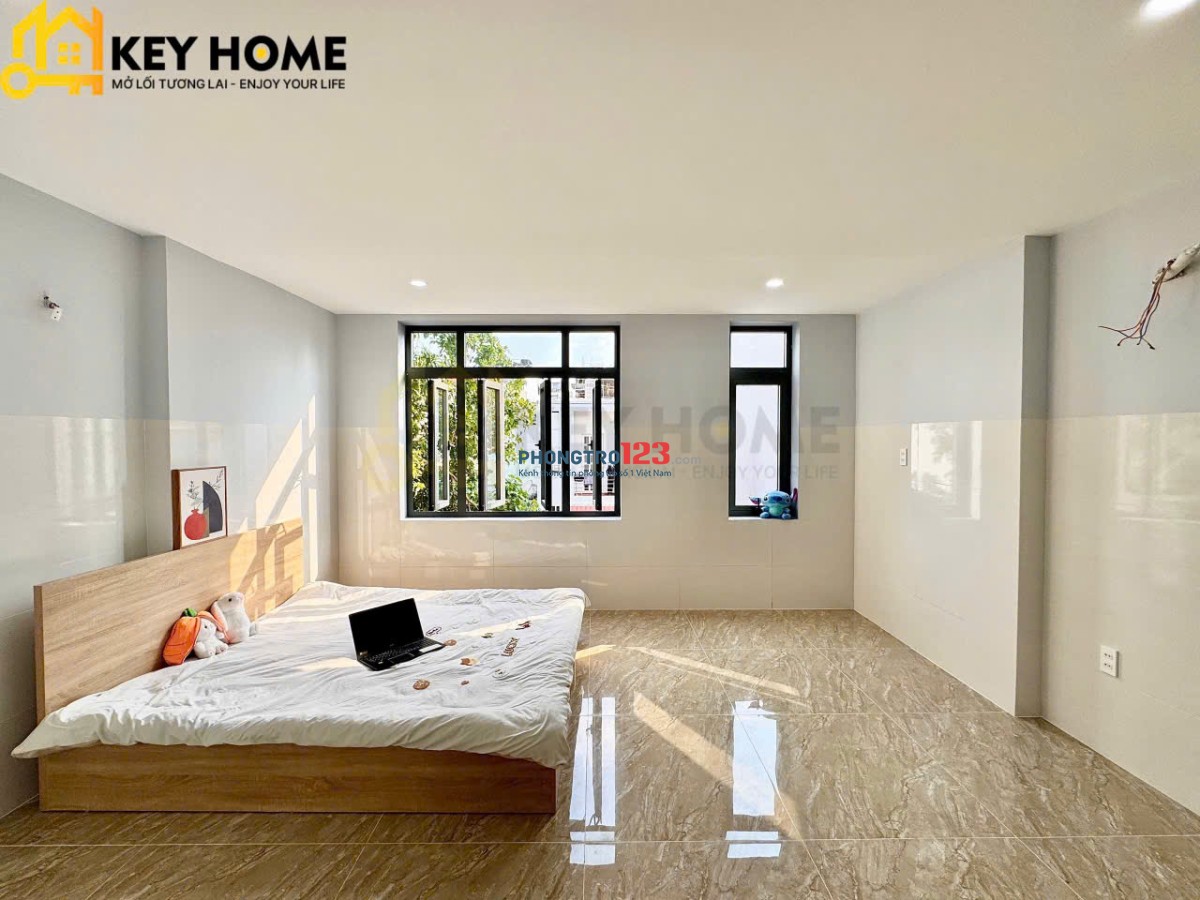 STUDIO CỬA SỔ TRỜI THOÁNG MÁT GẦN HỌC VIỆN CÁN BỘ - VLU CS3