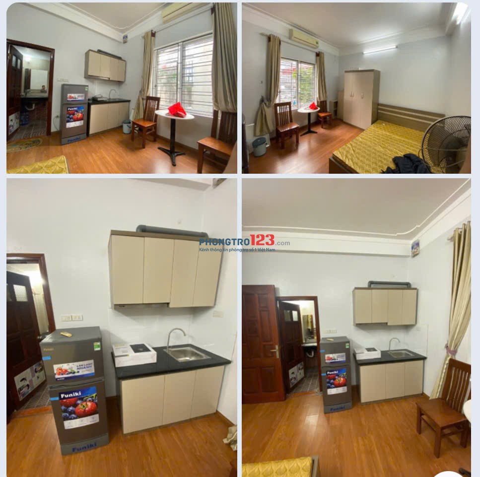 Cho thuê Căn Apartment Studio tại Số 98 ngõ 116 Phan Kế Bính, Cống Vị, Ba Đình. Chỉ 4tr