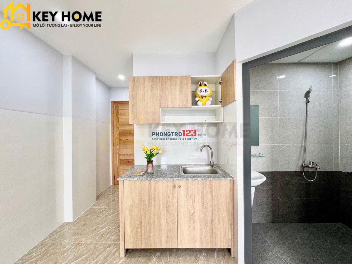 STUDIO CỬA SỔ TRỜI THOÁNG MÁT GẦN HỌC VIỆN CÁN BỘ - VLU CS3