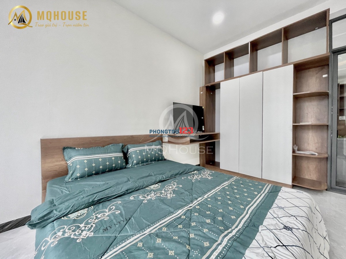 CHO THUÊ CHDV 1PN 1PK FULL NỘI THẤT ĐẸP GẦN CẦU VƯỢT HHT - LOTTE MART CỘNG HÒA