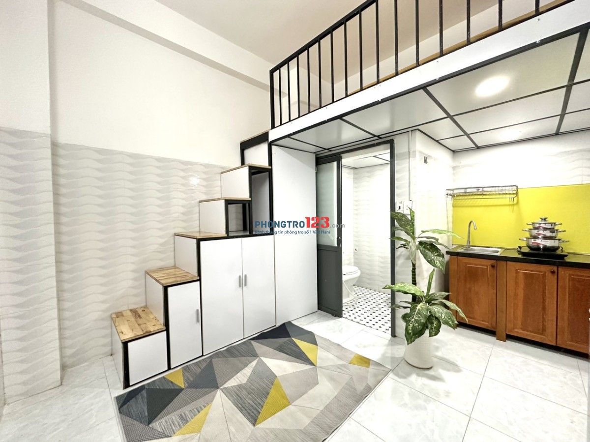 PHÒNG XINH XẮN GIÁ RẺ FULL NỘI THẤT NGAY PHỐ ẨM THỰC PHAN XÍCH LONG