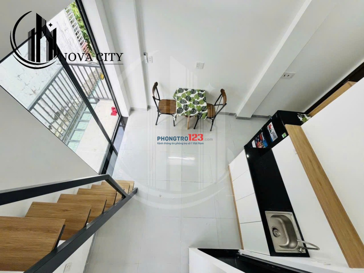  Phòng có gác ban công, full nội thất gần nhà thờ Nam Hải, Q8