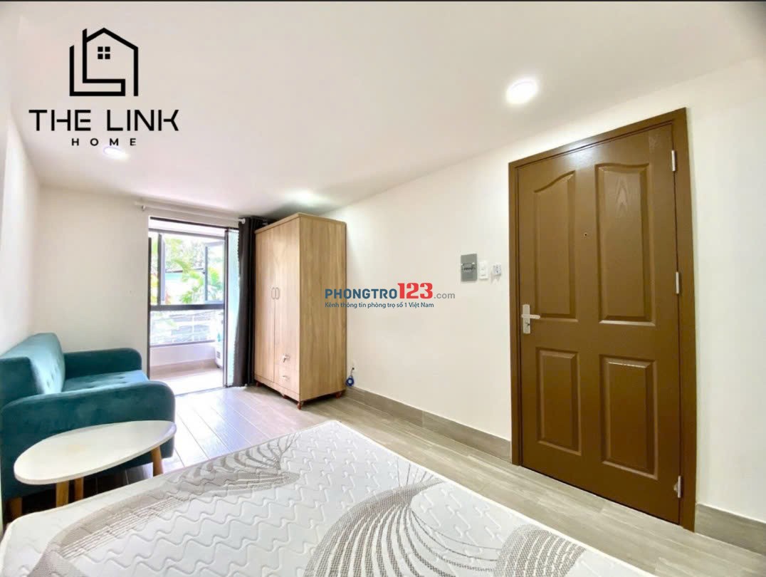 PHÒNG TRỌ 1PN TÁCH BẾP FULL NỘI THẤT BAN CÔNG THOÁNG SÁNG Ở UNG VĂN KHIÊM, BÌNH THẠNH - 0334998413