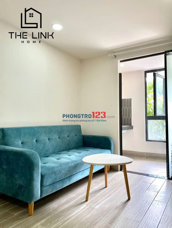 PHÒNG TRỌ 1PN TÁCH BẾP FULL NỘI THẤT BAN CÔNG THOÁNG SÁNG Ở UNG VĂN KHIÊM, BÌNH THẠNH - 0334998413