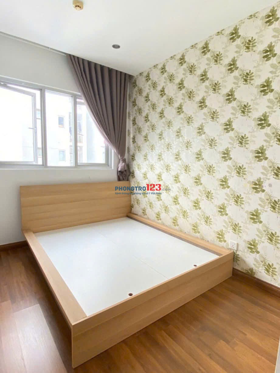 Chung cư Bigemco, Lý Thường Kiệt, Q11: 76m2, 2p ngủ, Full NT, giá 12tr