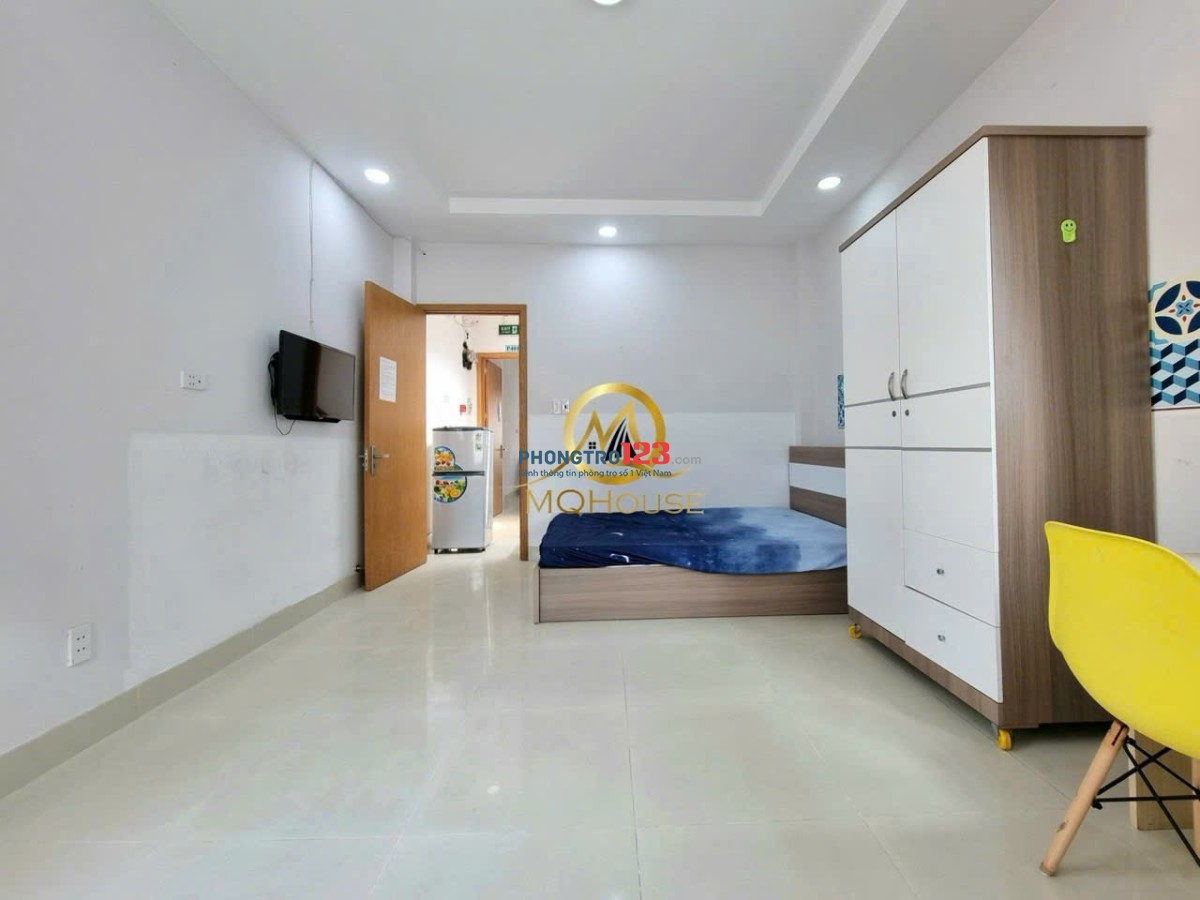 Cho thuê CHDV Studio Full nội thất Đg Tôn Thất Tùng. Bếp xa giường. Có cửa sổ thoáng. Sạch sẽ 6.3tr