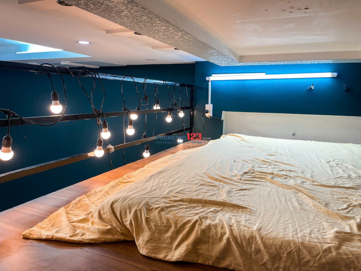 Cho Thuê Duplex Full Nội Thất, Gác Cao, Rộng Thoáng, Cửa Sổ Lớn & 2 Không Gian Ngủ