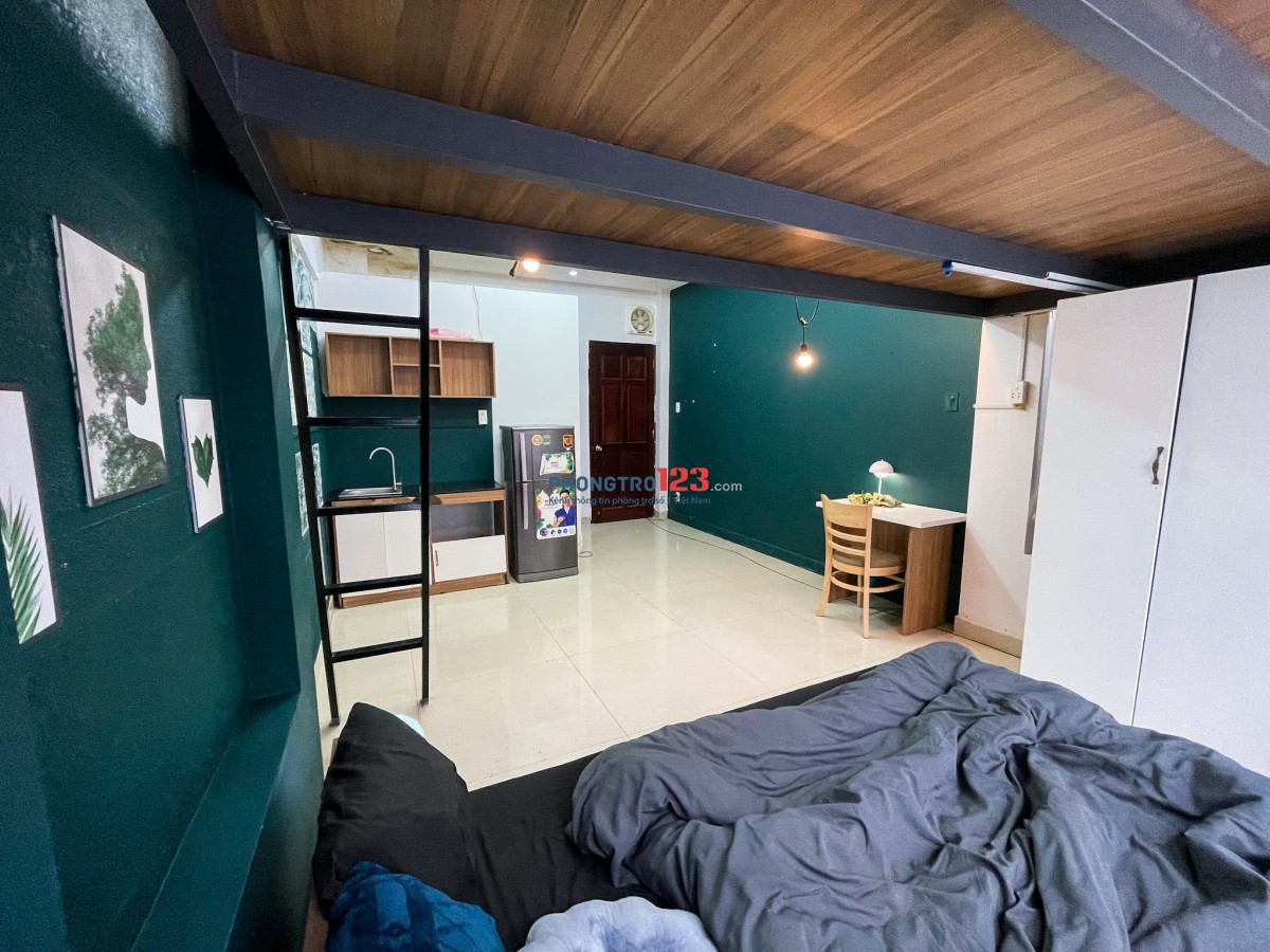 Cho Thuê Duplex Full Nội Thất, Gác Cao, Rộng Thoáng, Cửa Sổ Lớn & 2 Không Gian Ngủ