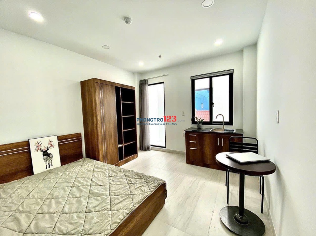 STUDIO 20M2 FULL TIỆN NGHI NGAY KCX TÂN THUẬN, ĐH TÀI CHÍNH - MARKETING