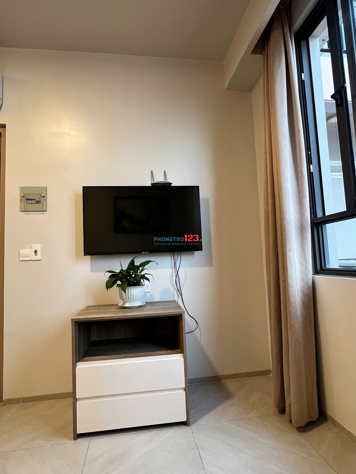  1PN FULL NỘI THẤT – NGUYỄN VĂN LINH, QUẬN 7 GẦN CRESANT MALL, THUẬN TIỆN QUA Q4,1,8