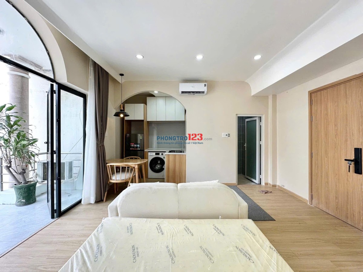 CĂN HỘ 1PN TÁCH BẾP – BAN CÔNG THOÁNG SÁNG – FULL NỘI THẤT NHƯ ẢNH NGAY NHÀ GA T3 - TÂN BÌNH