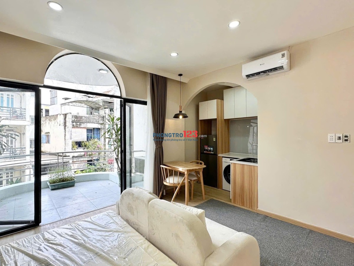 CĂN HỘ 1PN TÁCH BẾP – BAN CÔNG THOÁNG SÁNG – FULL NỘI THẤT NHƯ ẢNH NGAY NHÀ GA T3 - TÂN BÌNH