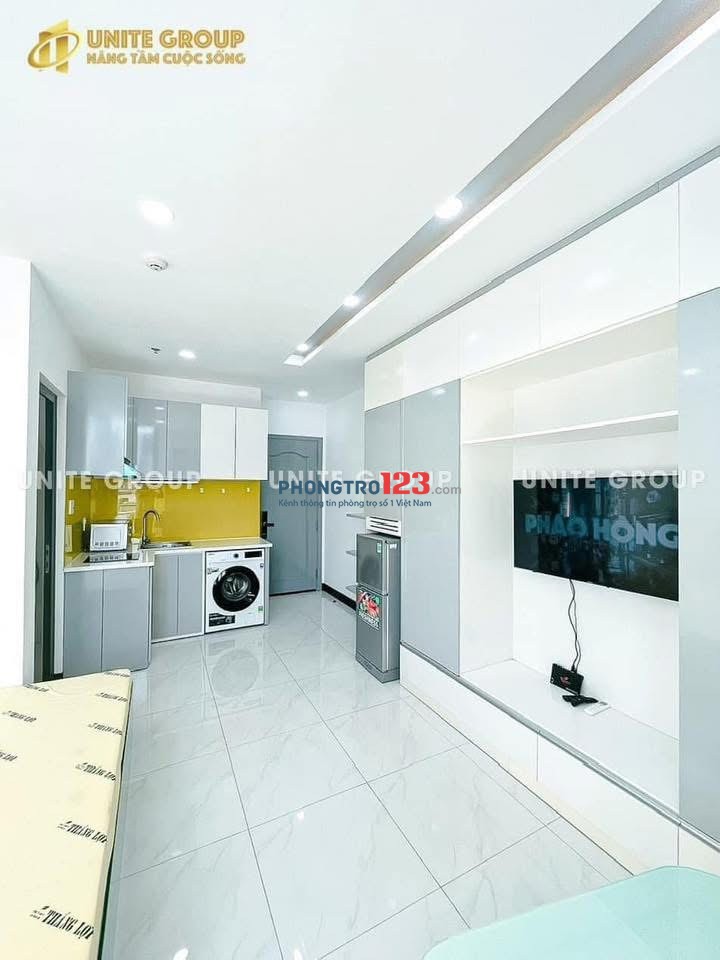 CHO THUÊ CĂN HỘ DỊCH VỤ CÓ BAN CÔNG Ở TÂN QUY Q7 GẦN RMIT - LOTTE - Q1 - Q4