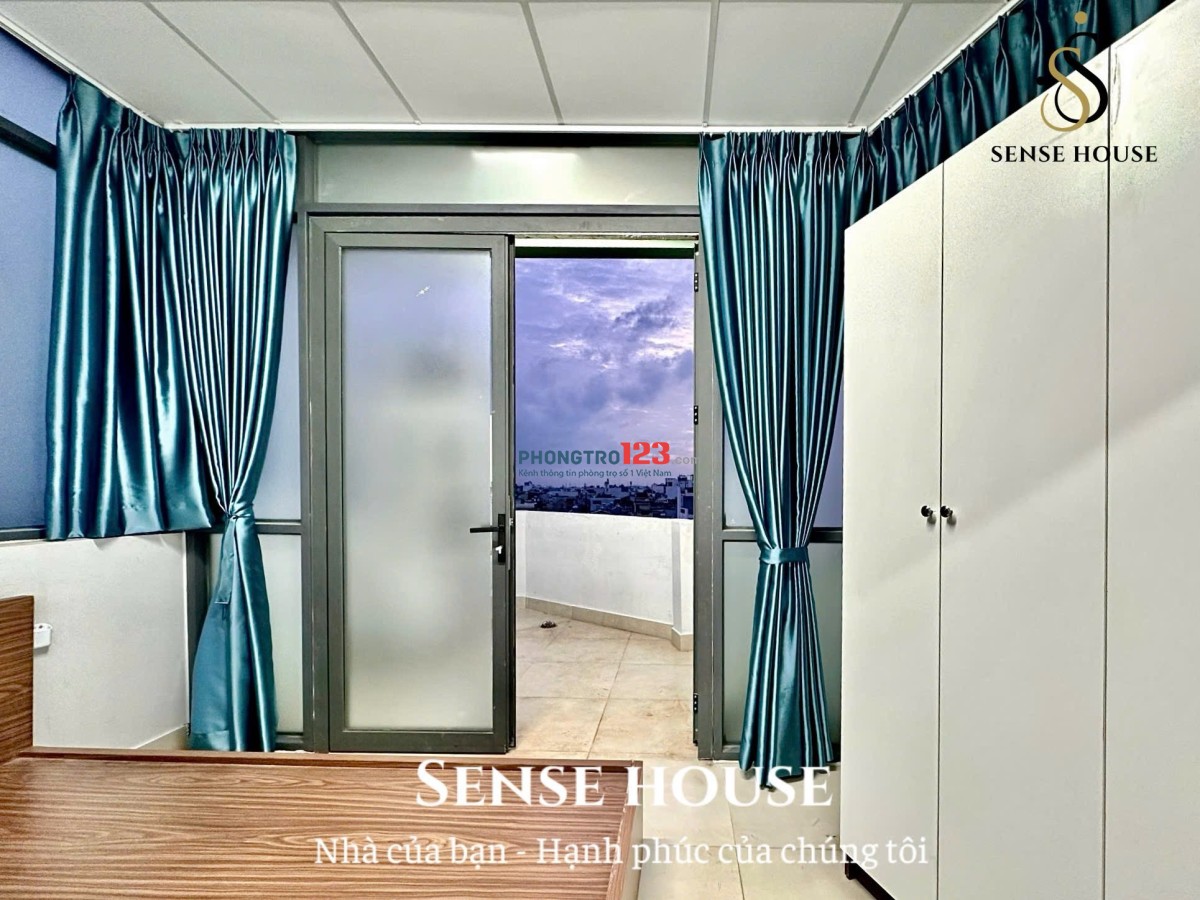 Cho thuê phòng trọ siêu thoáng đầy đủ tiện nghi có cửa sổ ban công