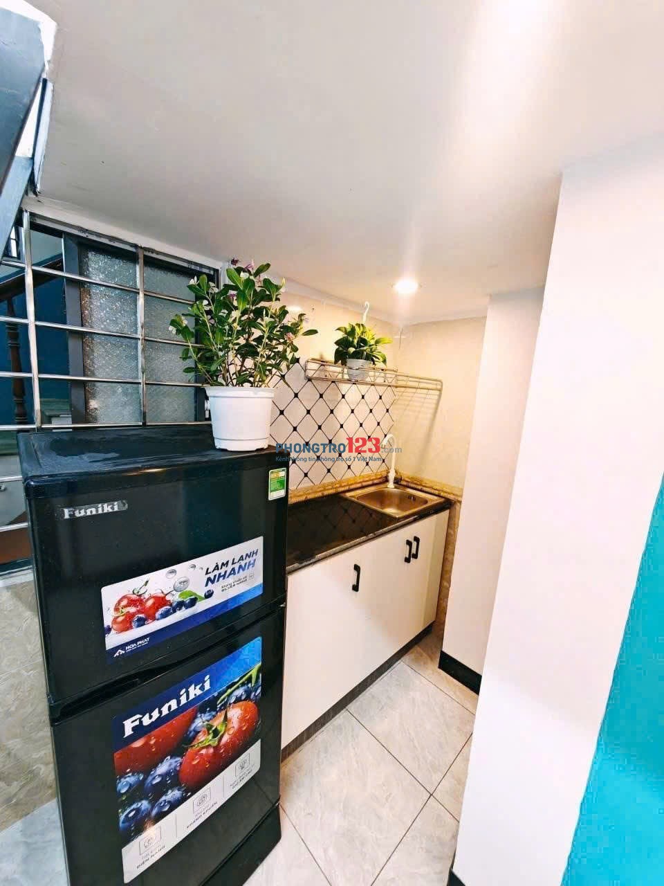 PHÒNG TRỌ MỚI XÂY GIÁ TỐT NGAY SÂN BAY TSN, SẴN MÁY LẠNH, GẦN CV HOÀNG VĂN THỤ