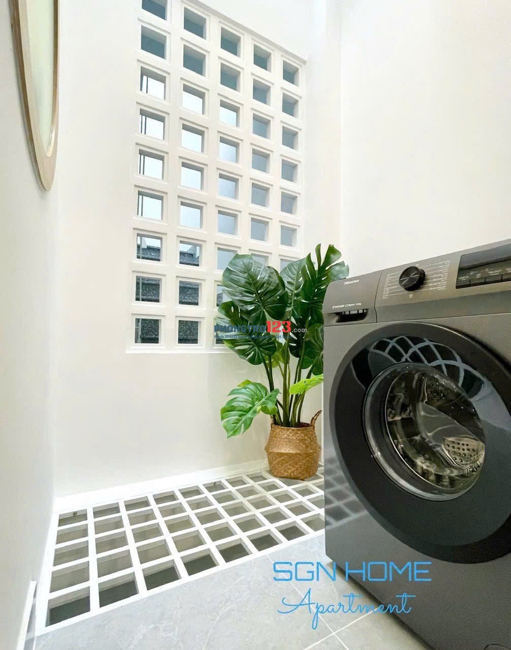 Căn hộ 1pn tách bếp 40m2 máy giặt riêng gần hoàng văn thụ sân bay ga t3 quận Tân Bình