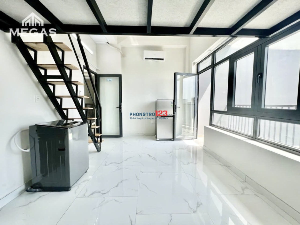 Phòng duplex cửa sổ thoáng ngay Mai Chí Thọ, thang máy, full nội thất giá tốt