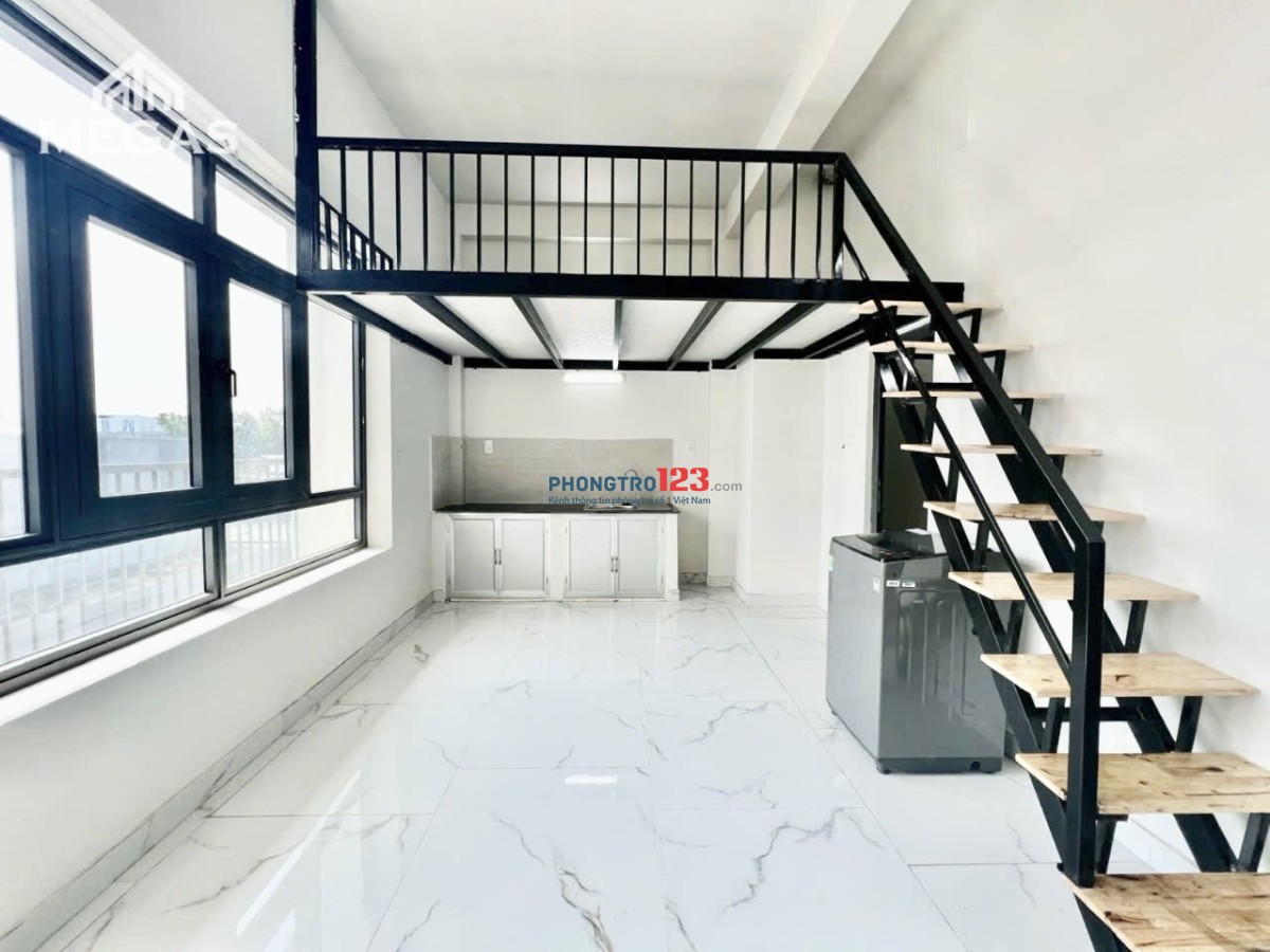 Phòng duplex cửa sổ thoáng ngay Mai Chí Thọ, thang máy, full nội thất giá tốt