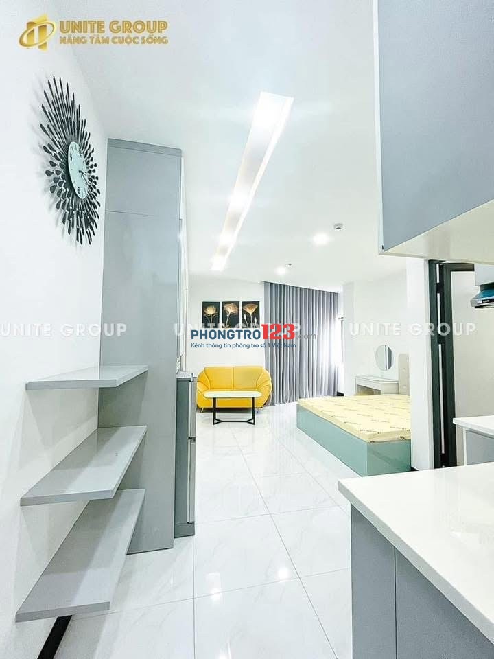 CHO THUÊ CĂN HỘ DỊCH VỤ CÓ BAN CÔNG Ở TÂN QUY Q7 GẦN RMIT - LOTTE - Q1 - Q4