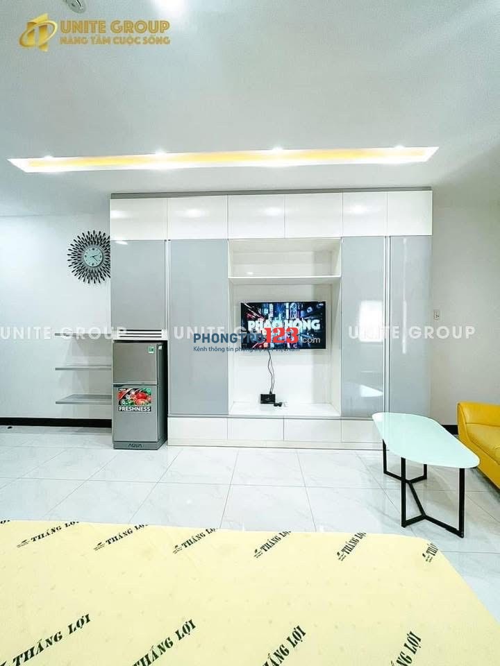 CHO THUÊ CĂN HỘ DỊCH VỤ CÓ BAN CÔNG Ở TÂN QUY Q7 GẦN RMIT - LOTTE - Q1 - Q4