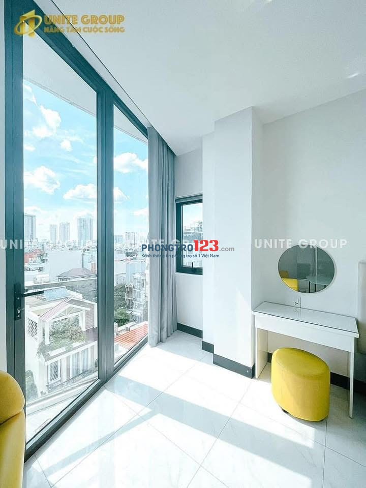 CHO THUÊ CĂN HỘ DỊCH VỤ CÓ BAN CÔNG Ở TÂN QUY Q7 GẦN RMIT - LOTTE - Q1 - Q4