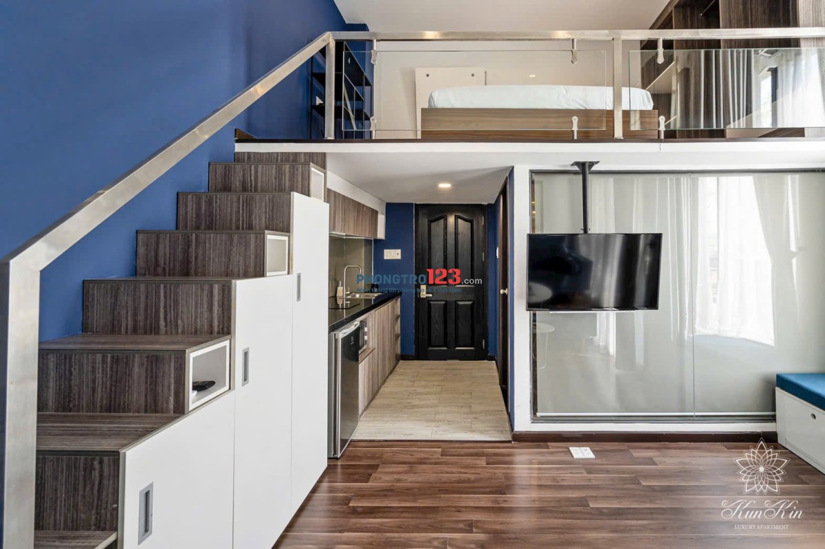 CĂN HỘ Duplex FulINT ban công TÂN QUY QUẬN 7 gần RMIT, TDTU, Lotte Mart