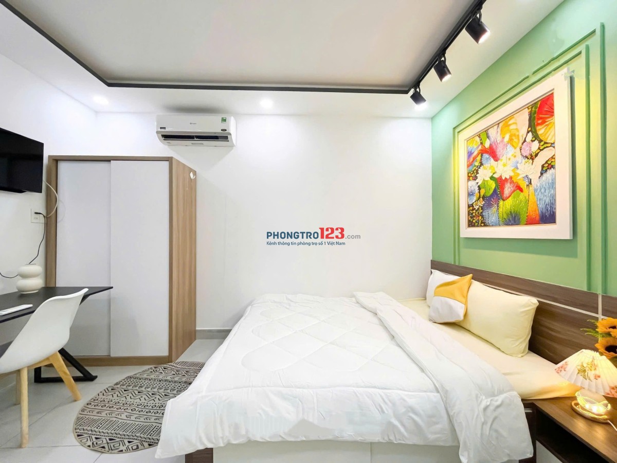 NHANH TAY CHỐT NGAY CĂN HỘ 1PN FULL NỘI THẤT, NHÀ THANG MÁY, BẢO VỆ 24/7