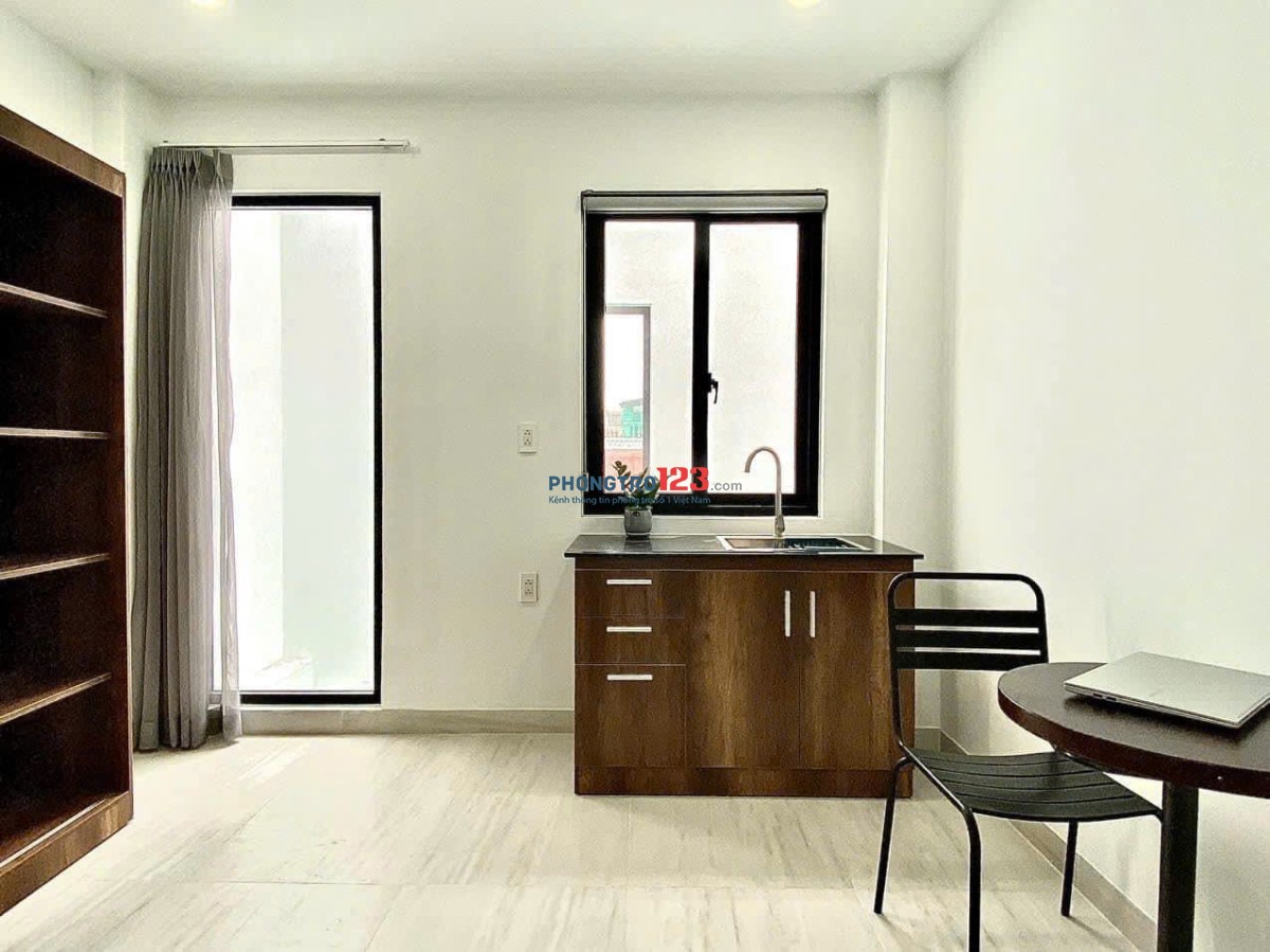 STUDIO 20M2 FULL TIỆN NGHI NGAY KCX TÂN THUẬN, ĐH TÀI CHÍNH - MARKETING